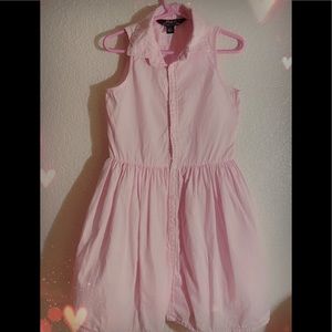 girls pink ralph lauren dress